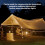 Weatherproof LED String Lights with 1.8cm Balls for Campsites 4