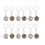 3Sets Robuste Cabochon Anhängertrays Mix Für Bastelzubehör DIY 3