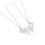 4Stk Leichte Schwesternketten Silber Design Schmuck 1