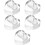 5Stk Kleine Acryl Kazoo Display Halter Bunt Organizer 6