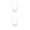 4Stk Leichte Schwesternketten Silber Design Schmuck 5