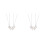 4Stk Leichte Schwesternketten Silber Design Schmuck 3