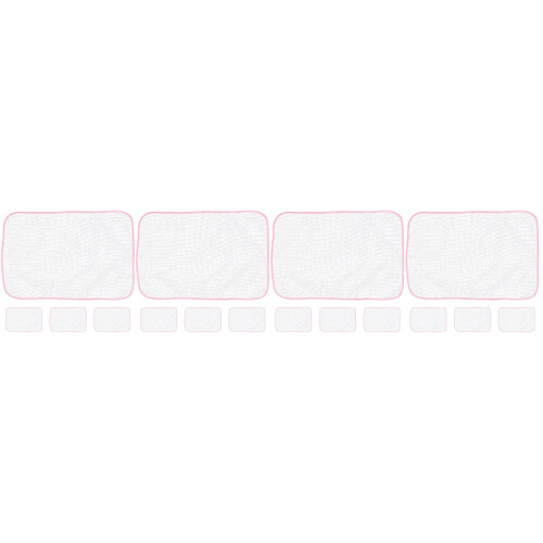 16Stk Bügelschoner Aus Mesh Rosa Isoliermatte Leicht Waschbar 2