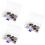 3Sets Robuste Cabochon Anhängertrays Mix Für Bastelzubehör DIY 9