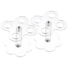 4Stk Eistüten Halter 4- Eisbecher Tischdeko