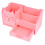 2Sets Multifunktionaler Desktop Organizer Schublade Pink ABS 2