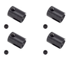 4X Steel Input Shaft Cup AR310432 for Arrma 1/8 Karton Senton Typhon 1/7 Limitless Infraction Mojave RC Car Upgrade Part