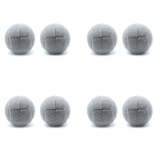 8 Peças Bola de Tênis Pré-Cortada para Pernas de Móveis e ProteçãO de Piso, Cobertura de Feltro Resistente de Longa DuraçãO, Cinza
