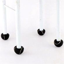 8 STUKS Voorgesneden Walker Tennisbal voor Meubels Benen en Vloerbescherming, Heavy Duty Langdurige Vilten Pad Bekleding, Grijs
