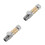 2Stk Airbrush Adapter Set Kupfer Mit Luftstromregelung 6