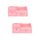 2Sets Multifunktionaler Desktop Organizer Schublade Pink ABS 9