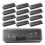 72Stk Pet Macaron Verpackung Schwarz, Pastry Box Mit 1
