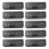 72Stk Pet Macaron Verpackung Schwarz, Pastry Box Mit 3