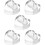 5Stk Kleine Acryl Kazoo Display Halter Bunt Organizer 7