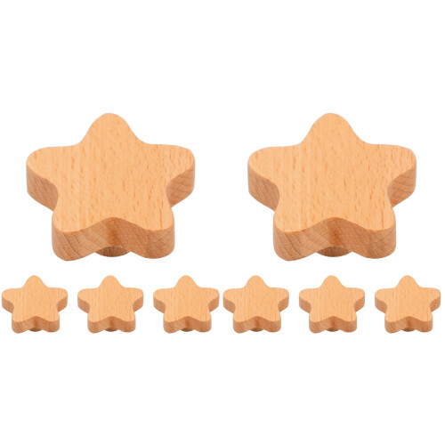 8Stk Kommode Holz Beige Für Schrank Schubladen Möbel 2