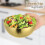 4Stk Goldene Salatschüssel Multifunktion 6