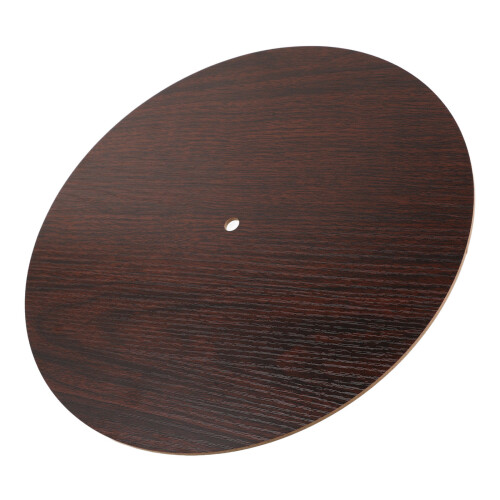 4Stk DIY Uhr Kaffeefarbene Ziffernblatt Ersatzplatten 2