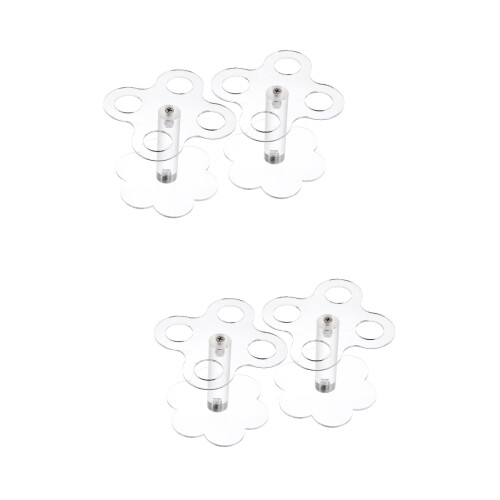 4Stk Eistüten Halter 4- Eisbecher Tischdeko 1