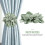 3Stk Gardinenhalter Peony Blumen Design Für Wohnzimmer Decor 8