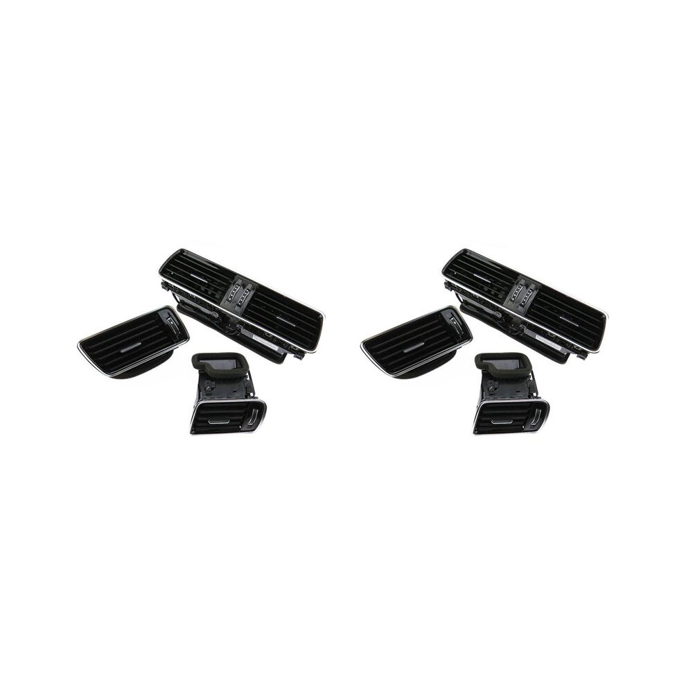 2X Dashboard Car Center Console Air Condition Vents for  B6 B7 CC 3AD819728A 3AD819701A 3AD819702A