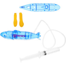 2Stk U-Boot Modell Lehrmittel Himmelblau Physik Experiment Für Schule