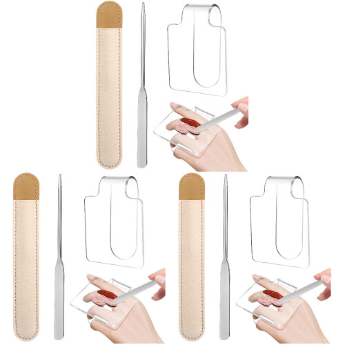 3Stk Acryl Make-Up Palette Mit Edelstahlspatel Für Foundation 1
