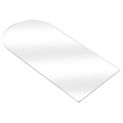 4Stk Transparenter Makeup Spiegel Unregelmäßig Für Desktop 2