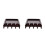 2Stk Moderner 4- Pool Queue Holz Rutschfest 4