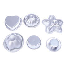 24Stk Aluminium Badekugelform 3D Kugel Transparent Praktisch Langlebig
