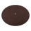 4Stk DIY Uhr Kaffeefarbene Ziffernblatt Ersatzplatten 2