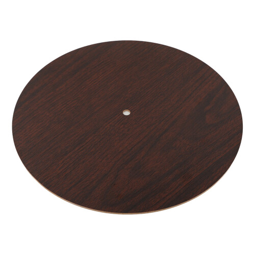 4Stk DIY Uhr Kaffeefarbene Ziffernblatt Ersatzplatten 1