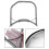 5X Dryer Lint Filter Assembly Compatible for  Electronics ADQ56656401 Dryer Lint Screen Filter 3