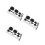 3Sets Gasdop Kit Pe Wit Duurzaam Voor Thuis En Camping 5