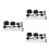 3Sets Gasdop Kit Pe Wit Duurzaam Voor Thuis En Camping 8