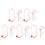 5Sets Cupid Feest Accessoire Set Met En Mini Props Multi Kleur 3