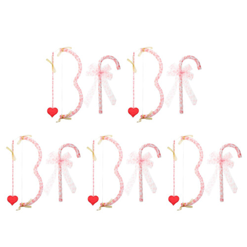 5Sets Cupid Feest Accessoire Set Met En Mini Props Multi Kleur 2