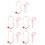 5Sets Cupid Feest Accessoire Set Met En Mini Props Multi Kleur 6