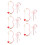 5Sets Cupid Feest Accessoire Set Met En Mini Props Multi Kleur 7