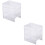 2Stk Transparenter Penhalter Organizer Für Schreibtisch & 6
