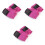3Pz Cinghia Viaggio Rosso Rosa PP Per Valigia E Borse Outdoor 3