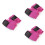 3Pz Cinghia Viaggio Rosso Rosa PP Per Valigia E Borse Outdoor 6