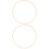 2Stk Bambus Ringe Beige DIY Kranz Blumenring 7