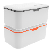 6St Kleine Organizer Box PP Wipes Assorti Kleuren Thuis