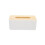2St Simpele Witte Tissue Box Hout Plastic Voor Huis En Reis 1