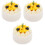 3St Decoratieve Taarten Wit PVC Cake Model Foto Accessoire 4