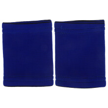 2Paare Blaue Elastische Fitness-Handgelenkbandagen Für Sicheren Halt