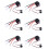 6X Rc ESC 320A 6-12V Brushed ESC Speed Controller with 2A BEC for RC Boat U6L5 1