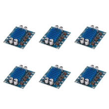 6X TPA3110 XH-A232 Dual Channel 3A 30W+30W Placa Amplificadora de Potência de áudio Estéreo Digital