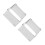 2St Stainless Steel Oval Mousse Cutter Voor Cake Koekjes 7