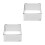 2St Stainless Steel Oval Mousse Cutter Voor Cake Koekjes 4